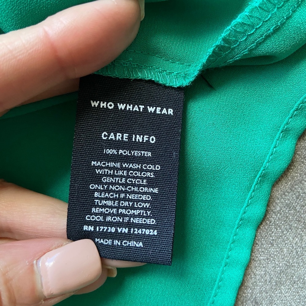 Who What Wear Raffles Blouse - Picture 8 of 11
